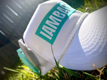 IAMBAITS: teal trucker